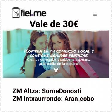 Resultados del sorteo de vales de compra de 30&euro;.